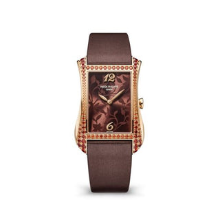 Patek Philippe - 4962/200R-001  Gondolo Serata Rose Gold - Spessartite / Brown Floral