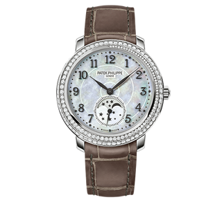 Patek Philippe - 4968G-010  Moonphase 4968 White Gold / White Mother of Pearl