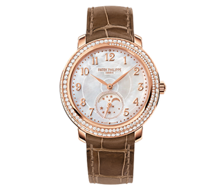 Patek Philippe - 4968R-001  Moonphase 4968 Rose Gold / White Mother of Pearl