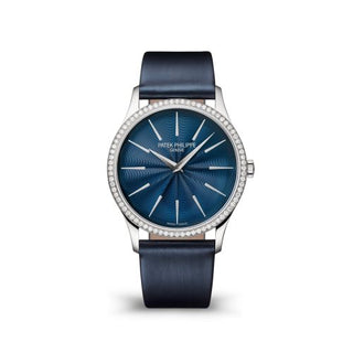 Patek Philippe - 4997/200G-001  Calatrava 4997 White Gold / Blue