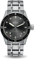 Blancpain Fifty Fathoms Bathyscaphe Stainless Steel / Grey / Grey Nato (5000-1110-70B)