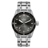 Blancpain - 5000-1110-70B  Fifty Fathoms Bathyscaphe Stainless Steel / Grey / Bracelet