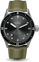 Blancpain Fifty Fathoms Bathyscaphe Ceramic / Blue / NATO (5000-1110-K52A)