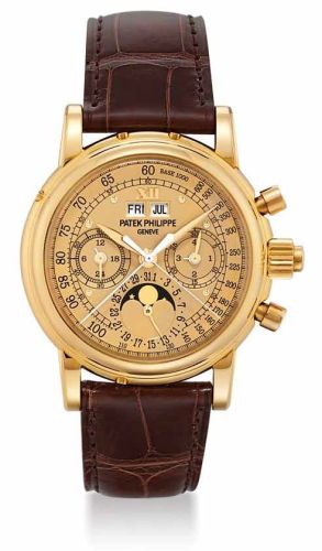 Patek Philippe - 5004J_Gold   Perpetual Calendar Split Seconds Chronograph 5004J Gold