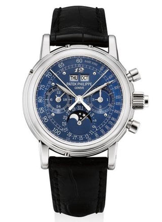 Patek Philippe - 5004P-064  Perpetual Calendar Split Seconds Chronograph 5004P Blue Eric Clapton