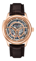 Jaeger-LeCoultre Master Grande Tradition Gyrotourbillon 3 Pink Gold / Blue (5012550)