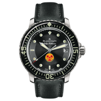 Blancpain Fifty Fathoms Automatique Red Gold / Black / Black Canvas (5015B-1130-52)