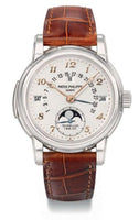 Patek Philippe Tourbillon Minute Repeater Perpetual Calendar 5207 Platinum / Brown (5016P-021)