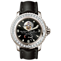 Blancpain Fifty Fathoms Tourbillon 8 Jours White Gold / Black / Black Canvas (5025-5230-52A)