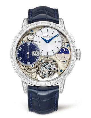 Jaeger-LeCoultre - 5033401  Master Grande Tradition Gyrotourbillon 3 Pink Gold / Blue