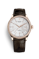 Rolex Cellini Date Everose / Black / Alligator (50515-0008)