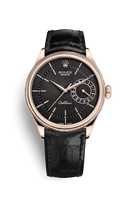 Rolex Cellini Time Everose / White / Alligator Brown (50515-0011)