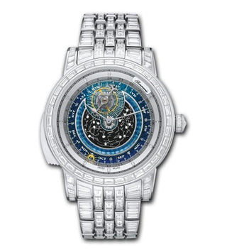 Jaeger-LeCoultre - 5053316  Master Grande Tradition Grande Complication White Gold Diamond Aventurine Bracelet