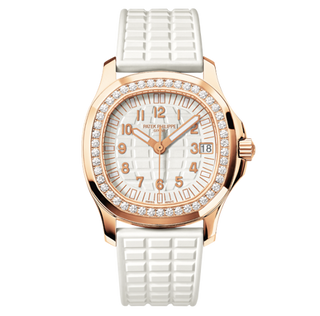 Patek Philippe - 5068R-010  Aquanaut 5068 Rose Gold / White