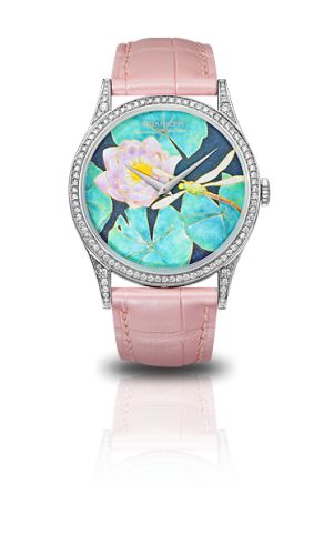 Patek Philippe - 5077/100G-015  Calatrava 5077 Water Lilies and Dragonfly