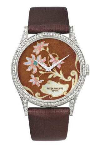 Patek Philippe - 5077/100P 013  Calatrava 5077 Floral Arabesques