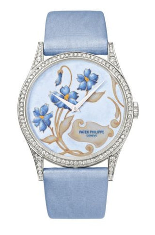 Patek Philippe - 5077/100P-015  Calatrava 5077 Floral Arabesques