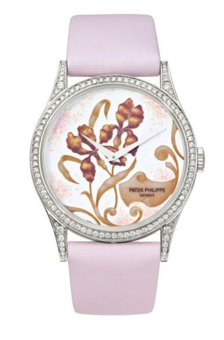 Patek Philippe - 5077/100P-016  Calatrava 5077 Floral Arabesques