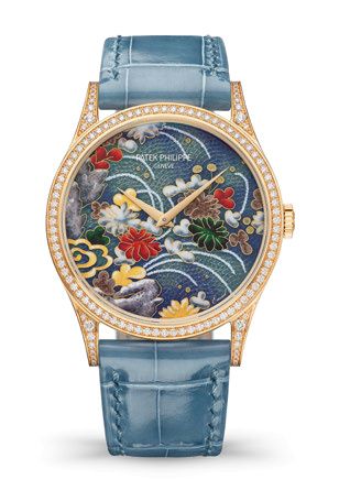 Patek Philippe - 5077/100R-057  Calatrava 5077 Kimonos with Floral Patterns