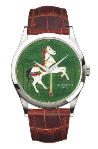 Patek Philippe - 5077P-061  Calatrava 5077 Carousel Green