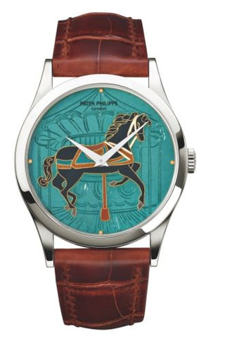 Patek Philippe - 5077P-063  Calatrava 5077 Carousel Turquoise