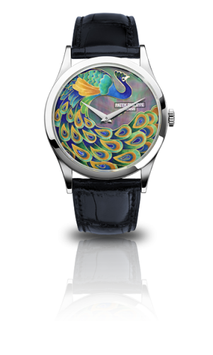 Patek Philippe - 5077P-069  Calatrava 5077 Peacocks