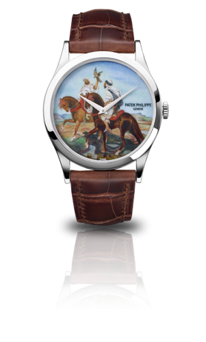 Patek Philippe - 5077P-091   Calatrava 5077 Falcon Hunting