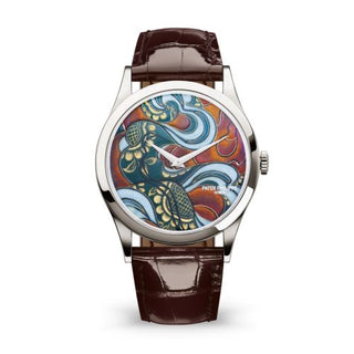 Patek Philippe - 5077P-103  Calatrava 5077P Bhutan Textiles