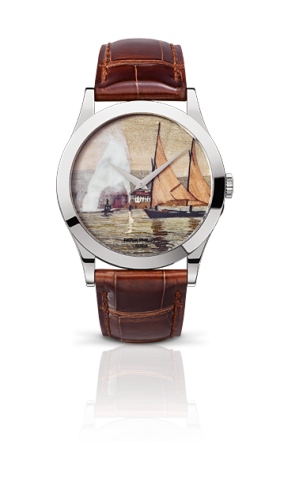 Patek Philippe - 5089G-018  Calatrava Lakeside Scenes 5089