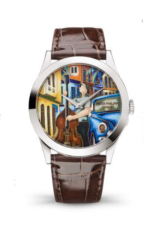 Patek Philippe - 5089G-113  Calatrava Cuban Double Bassists