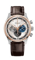 Zenith El Primero Chronomaster 42 Rose Gold / Silver / Alligator (51.2080.400/69.C494)