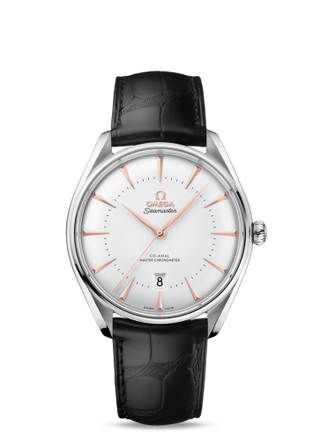 Omega - 511.13.40.20.02.001  Seamaster Master Co-Axial 39.5 Edizione Venezia Stainless Steel / Silver / Alligator