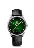 Omega - 511.13.40.20.10.001  Seamaster Master Co-Axial 39.5 Macau Edition Stainless Steel / Green / Alligator