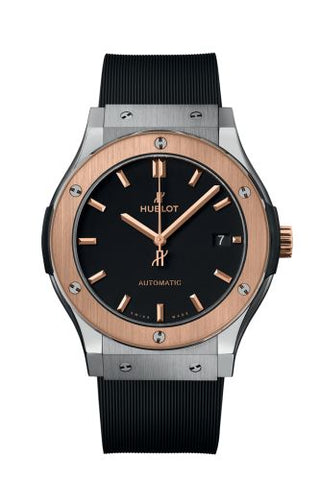 Hublot - 511.NO.1181.RX  Classic Fusion 45 Titanium - King Gold / Black / Rubber