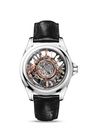 Omega - 513.93.39.21.99.001  De Ville Tourbillon Co-Axial Platinum / Skeleton