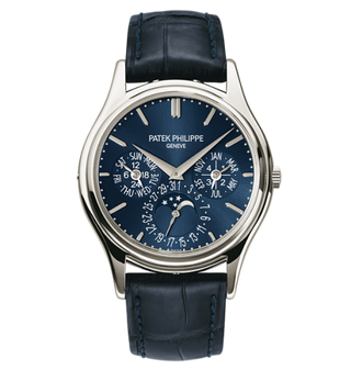 Patek Philippe - 5140P-001  Perpetual Calendar 5140 Platinum Blue