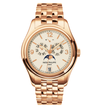 Patek Philippe - 5146/1R-001   Annual Calendar 5146 Rose Gold / Cream / Bracelet