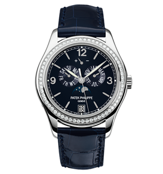 Patek Philippe - 5147G-001  Annual Calendar 5147 White Gold / Navy Blue