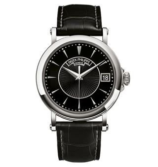 Patek Philippe - 5153G-001  Calatrava 5153 White Gold / Black