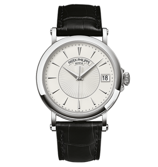 Patek Philippe - 5153G-010  Calatrava 5153 White Gold / Silver