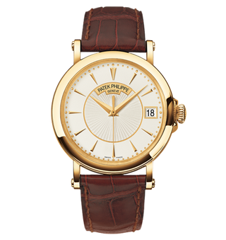 Patek Philippe - 5153J-001  Calatrava 5153 Yellow Gold / Silver