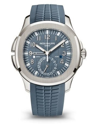 Patek Philippe - 5164G-001  Aquanaut Travel Time 5164 White Gold / Blue