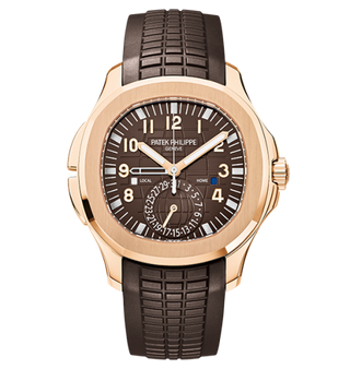 Patek Philippe - 5164R-001  Aquanaut Travel Time 5164 Rose Gold / Brown