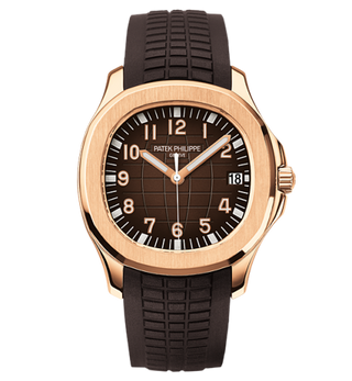 Patek Philippe - 5167R-001  Aquanaut 5167 Rose Gold / Brown