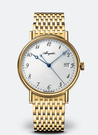 Breguet - 5177BA/29/AV0  Classique 5177 Yellow Gold / White Enamel / Bracelet