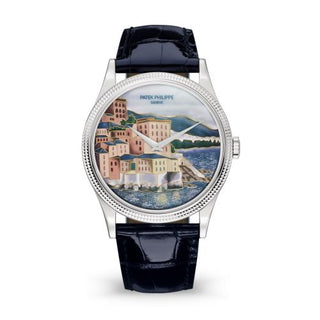 Patek Philippe - 5177G-010  Calatrava 5177G Italian Scenes / Cinque Terre