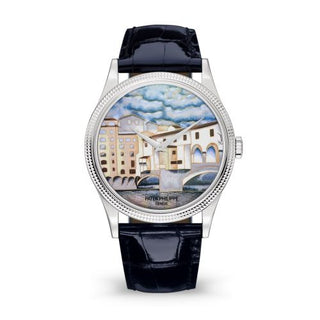 Patek Philippe - 5177G-011  Calatrava 5177G Italian Scenes / Ponte Vecchio