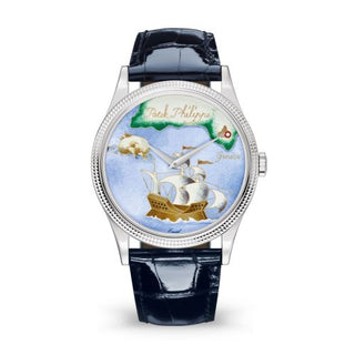 Patek Philippe - 5177G-012  Calatrava 5177G Italian Scenes / Chart of the Caribbean