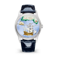 Patek Philippe Calatrava 5077G Pictures in Relief / Birds and Clouds (5177G-012)