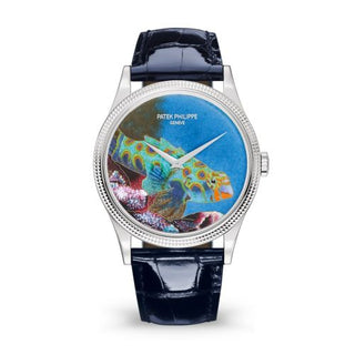 Patek Philippe - 5177G-013  Calatrava 5177G Italian Scenes / Tropical Fish